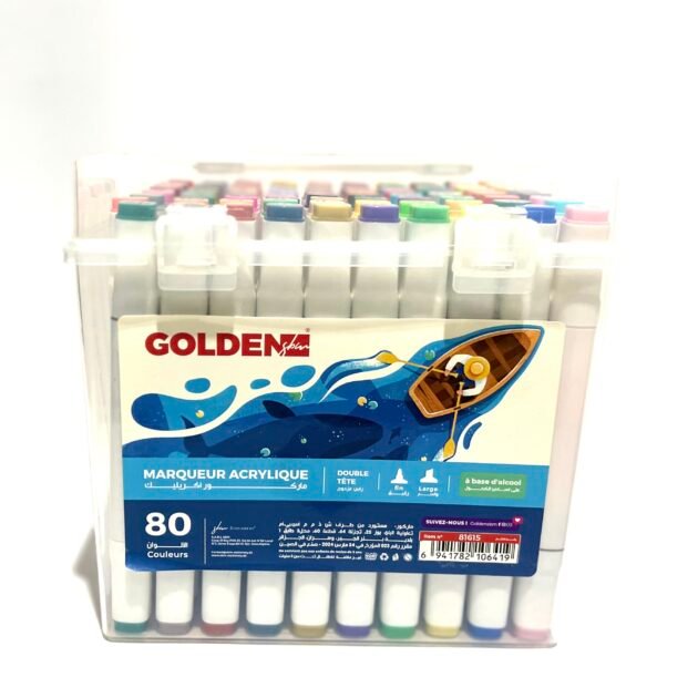 أقلام ماركور - 80 قطعة
