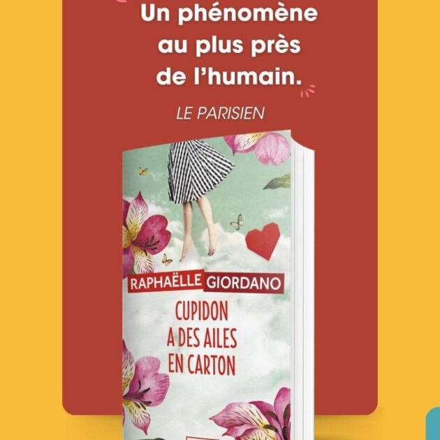 Raphaëlle Giordano - cupidon a des ailles en carton