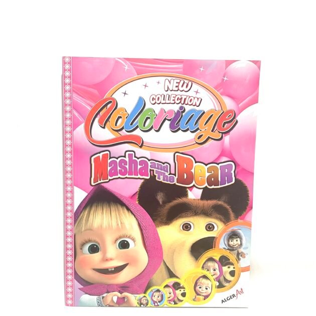 New collection coloring : Masha and the Bear