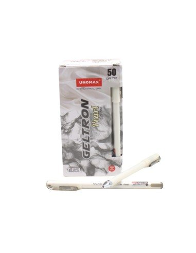 Stylo UNOMAX GELTRON Pearl 0.7mm Noir